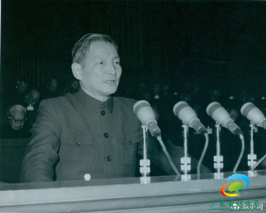1956年12月，陈云在中华工商业联合会第二届会员代表大会上作报告。