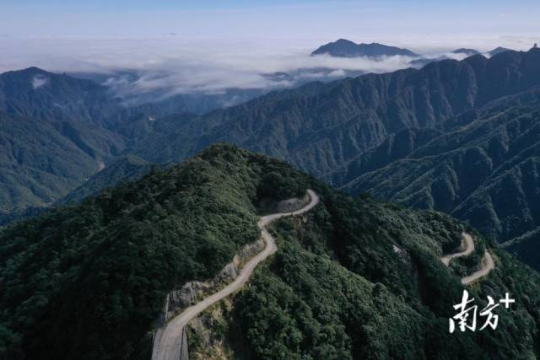 南岭风光。